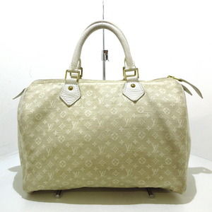 Louis Vuitton Speedy 30 Handbag Linen Dune